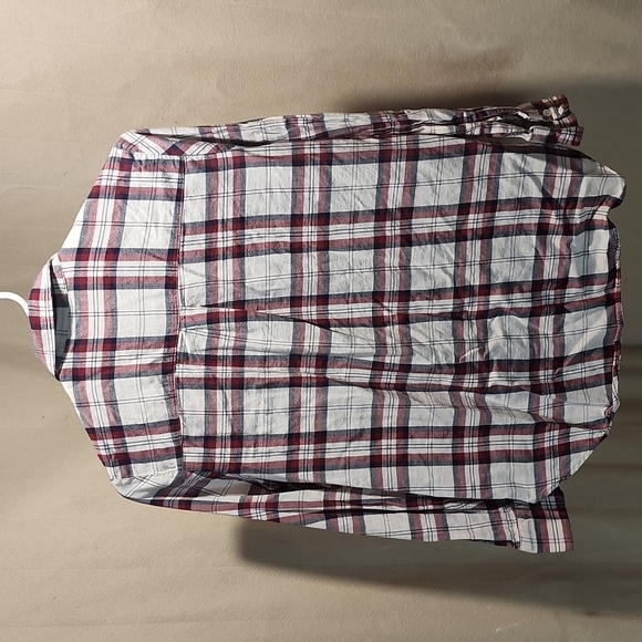 3/$10 H&M Button Down Flannel Shirt Women's 4 Small - Picture 5 of 5